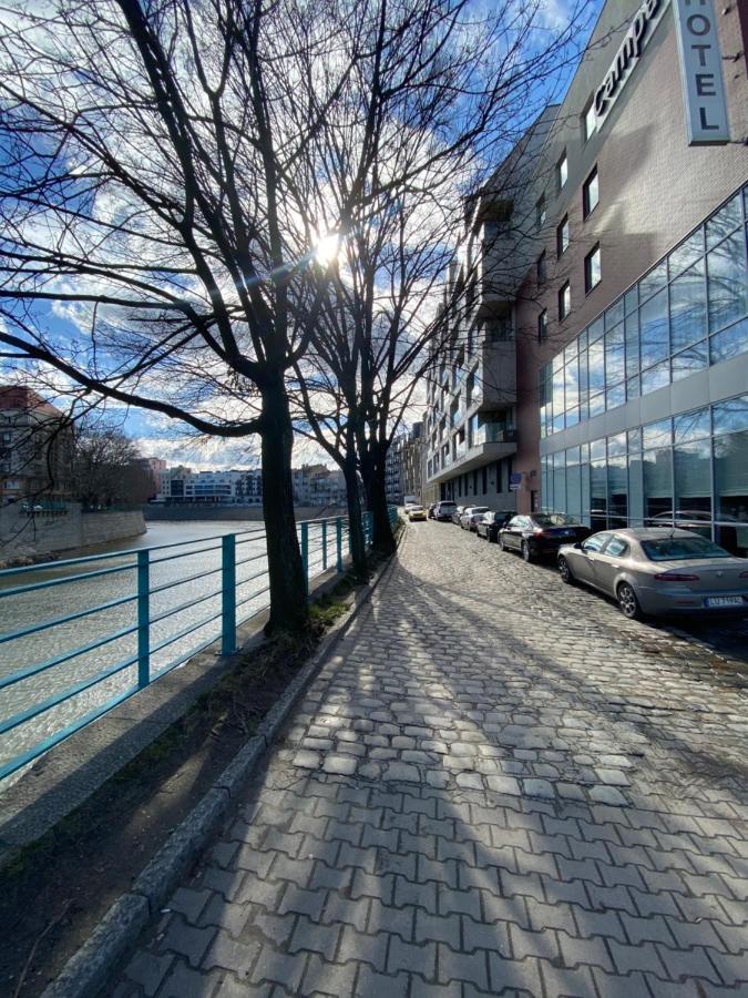 Przytulne Studio W Centrum Miasta Wrocław Kültér fotó